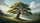 Ancient Oak Tree Reflective Lake Green Hills - Car Interior Upgrade Commute Accessory Car Sunshade - 7