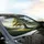 Ancient Oak Tree Reflective Lake Green Hills - Car Interior Upgrade Commute Accessory Car Sunshade - 6