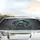 Red-Eyed Tree Frog Cracking Stone Wall - Car Interior Upgrade Car Sunshade - 5