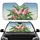 Galah Cockatoos Tropical Banana Leaves Hibiscus - Car Interior Upgrade Car Sunshade - 1