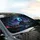 Ancient Dark Blue Dragon Purple Wings Glowing Crystals Cavern - Car Interior Upgrade Car Sunshade - 6