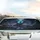 Ancient Dark Blue Dragon Purple Wings Glowing Crystals Cavern - Car Interior Upgrade Car Sunshade - 5