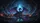Ancient Dark Blue Dragon Purple Wings Glowing Crystals Cavern - Car Interior Upgrade Car Sunshade - 7