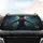 Scarecrow Jack-o'-Lantern Horror Stormy Night - Halloween Road Trip Gift Car Sunshade - 4