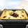 Fuzzy Bumblebee Stars Honeycomb Flowers Auto Interior Upgrade Accessory Car Sunshade - 4