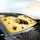 Fuzzy Bumblebee Stars Honeycomb Flowers Auto Interior Upgrade Accessory Car Sunshade - 6