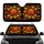 Khokhloma Flowers Golden Leaves Berry Clusters Swirling Vines Car Interior Upgrade Car Sunshade - 1