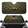 Olive Green Golden Metallic Flowers Vines Pearl Cluster Car Interior Upgrade Car Sunshade - 1