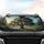 Majestic Ancient Oak Tree Lush Verdant Forest - Car Interior Road Trip Travel Accessory Car Sunshade - 4