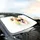Corgi Dog Monarch Butterfly Sunglasses - Car Interior Upgrade for Dog Lover Car Sunshade - 6