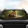 Lion Lamb Nuzzle Harmony - Car Interior Upgrade Commute Accessory Car Sunshade - 4