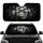 Realistic Human Skulls Large White Flowers Dark Botanical Foliage Car Interior Upgrade Car Sunshade - 1