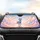 Majestic Unicorn Pastel Mane Rainbow Clouds Sparkling Crystals Car Interior Upgrade Car Sunshade - 4