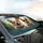 Pembroke Welsh Corgi Dogs Eyeglasses Sunglasses Scenic Drive - Road Trip Gift for Corgi Lovers Car Sunshade - 6