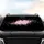 Pink White Falling Cherry Blossoms Sakura Petals Starlit Night - Car Interior Upgrade Car Sunshade - 4