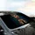 Golden-Brown Yorkshire Terrier Dog Teal Botanical Car Interior Upgrade Car Sunshade - 6