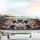 Fluffy Small Dogs Pink Roses Sunlit Garden - Car Interior Upgrade Dog Lover Gift Car Sunshade - 5