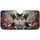 Fluffy Small Dogs Pink Roses Sunlit Garden - Car Interior Upgrade Dog Lover Gift Car Sunshade - 3