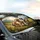Poodle Mix Border Collie Spaniel Mix Dogs Wildflower Mountain Landscape Car Upgrade for Dog Lovers Car Sunshade - 6