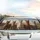 Five Curious Alpacas Sun-Drenched Plains Landscape - Travel Essentials Car Interior Upgrade Car Sunshade - 5