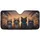 Tropical Sunset Cats in Sunglasses Bow Ties - Car Interior Upgrade Gift for Cat Lovers Car Sunshade - 3