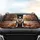 Boston Terrier Dog Baseball Autumn Urban Scene - Car Interior Upgrade Dog Lover Gift Car Sunshade - 4