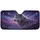 Majestic Gray Wolf Cosmic Night Sky Nebula - Travel Essentials for Wildlife Lovers Car Sunshade - 3