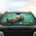 Floating River Otter Water Lily Pond - Travel Essentials Wildlife Lover Gift Car Sunshade - 4