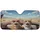 Ecstatic Cats Sunglasses Vintage Car - Road Trip Gift for Cat Lover Car Sunshade - 3