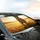 Majestic Bengal Tiger Savanna Sunset - Vehicle Interior Upgrade Travel Accessory Car Sunshade - 6