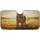 Majestic Bengal Tiger Savanna Sunset - Vehicle Interior Upgrade Travel Accessory Car Sunshade - 3
