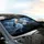 Majestic Bald Eagle Soaring Turbulent Storm Sky - Dynamic Road Trip Essential for Car Car Sunshade - 6