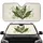 White Lily of the Valley Flowers & Berries - Botanical Car Interior Upgrade Car Sunshade - 1