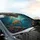 Majestic Sea Turtle Friendly Dolphin Tropical Fish Coral Ocean Reef - Road Trip Gift Car Sunshade - 6