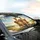 Jubilant Golden Retrievers with Sunglasses - Road Trip Gift for Dog Lover Car Sunshade - 6