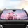 Highland Cow Baby Calf Bubblegum Nebula - Car Interior Upgrade Cow Lover Gift Car Sunshade - 4