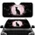 Black Cat Pink Moon Cherry Blossom - Car Interior Upgrade Cat Lover Gift Car Sunshade - 1
