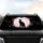 Black Cat Pink Moon Cherry Blossom - Car Interior Upgrade Cat Lover Gift Car Sunshade - 4