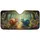 Smiling Swirling Snails Fantastical Forest Wildflowers Car Interior Upgrade Car Sunshade - 3