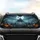 Gothic Castle Graveyard Witch Bats Jack-O'-Lanterns - Car Interior Upgrade Car Sunshade - 4