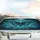Deaths-head Hawkmoth Skull Blue Smoke Moths - Dark Fantasy Car Interior Upgrade Car Sunshade - 5