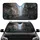 Urban Alley Graffiti Murals Brick Buildings Dumpsters Cityscape Car Interior Upgrade Car Sunshade - 1
