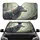 Majestic Wolf with Daisies Butterflies - Car Interior Upgrade for Wildlife Lovers Car Sunshade - 1