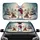 Baby Calf Teddy Bears Snowy Field Christmas - Road Trip Winter Car Upgrade Car Sunshade - 1
