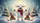 Baby Calf Teddy Bears Snowy Field Christmas - Road Trip Winter Car Upgrade Car Sunshade - 7