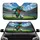 Teal Triceratops Dinosaur Soccer Ball Kicker Urban Graffiti - Car Interior Upgrade Car Sunshade - 1