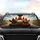 Chickens with Glasses Driving Journey - Fun Travel Essentials for Chicken Lovers Car Sunshade - 4