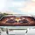 Speed Racing Pigs Steering Wheel - Road Trip Fun Gift for Automotive Enthusiasts Car Sunshade - 5