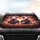 Speed Racing Pigs Steering Wheel - Road Trip Fun Gift for Automotive Enthusiasts Car Sunshade - 4