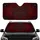 Baroque Damask Floral Scrolls Filigree Car Interior Upgrade Car Sunshade - 1